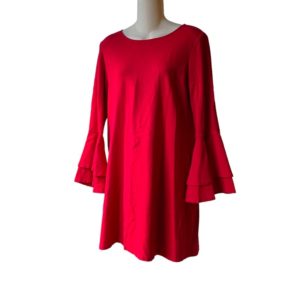 Love Ady RED A-Line Dress Large